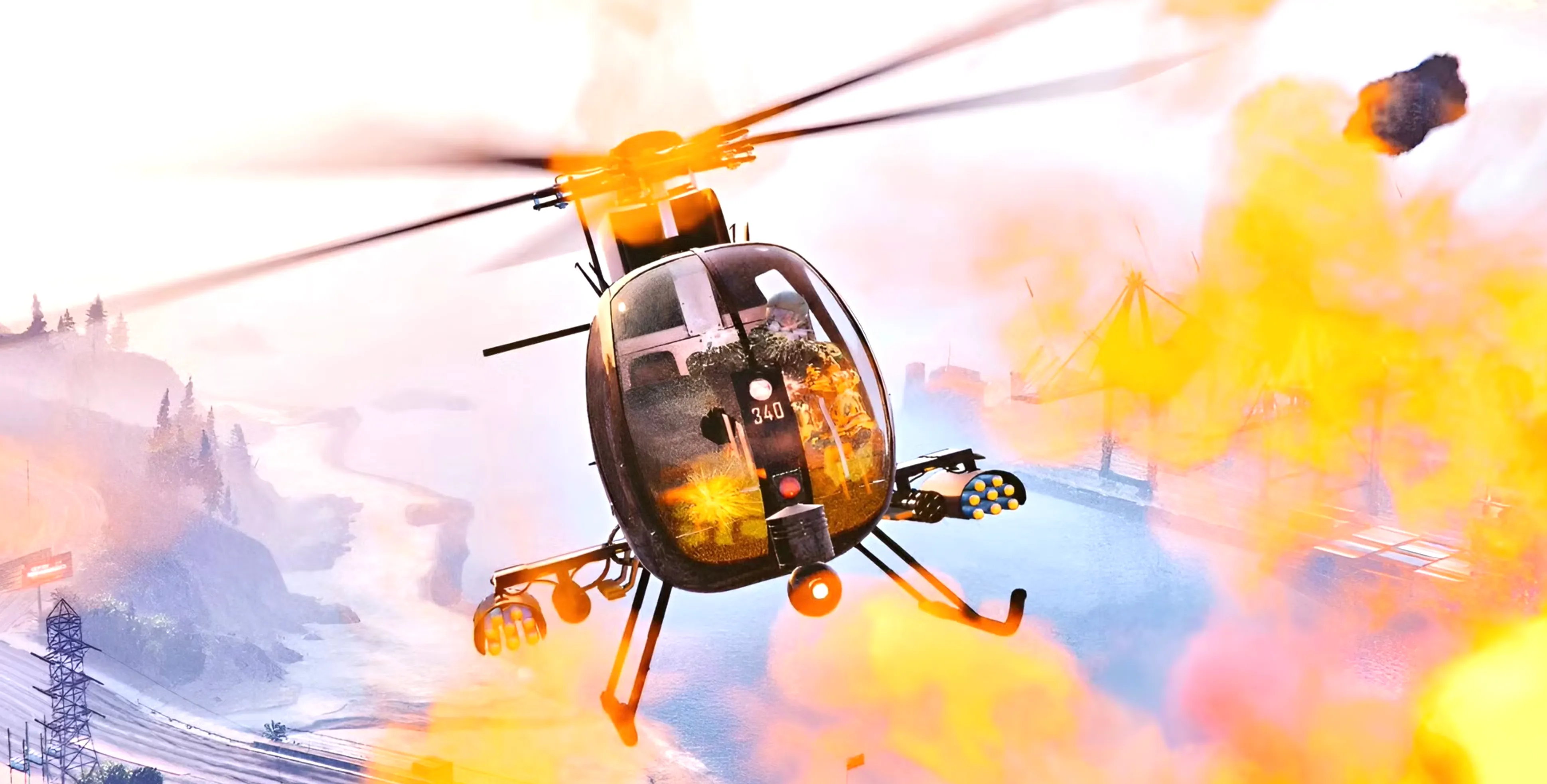 Nagasaki Buzzard Attack Chopper gta online